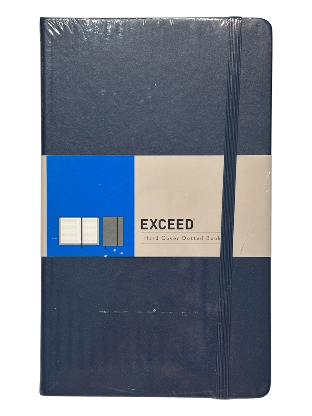 Exceed Blue Hard Cover Dotted Notebook Journal